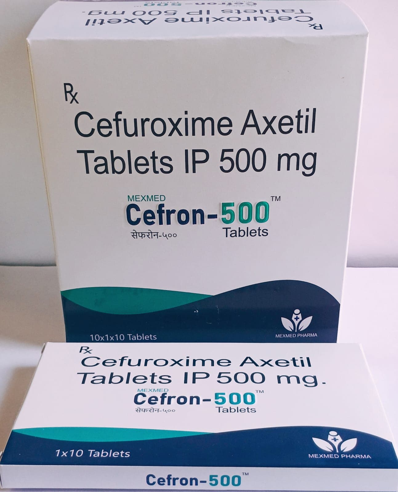 Cefron-500 tablet packshot
